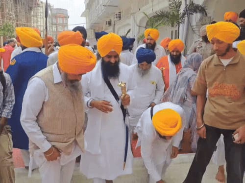 भारत-पाक तनाव पर जत्थेदार गड़गज की अपील:युद्ध नहीं समाधान चाहिए, पाक मरीजों को राहत दे सरकार; पानी