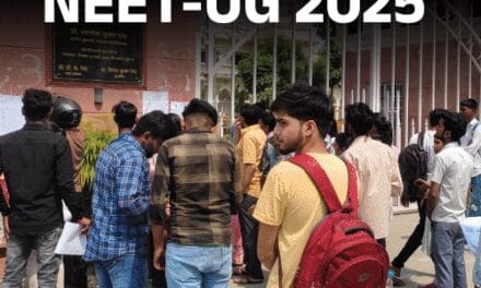 NEET UG आज 2 बजे से:यूपी में कलावा काटा, पेरेंट्स-पुलिस में झड़प; राजस्‍थान में बच्‍चों पर फूल बरसाए; छत्