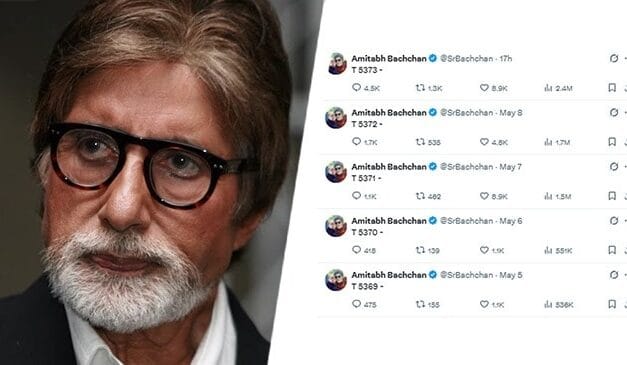 भारत-पाक के बीच चल रही जंग, अमिताभ ने किए ब्लैंक ट्वीट, फैंस ने पूछा