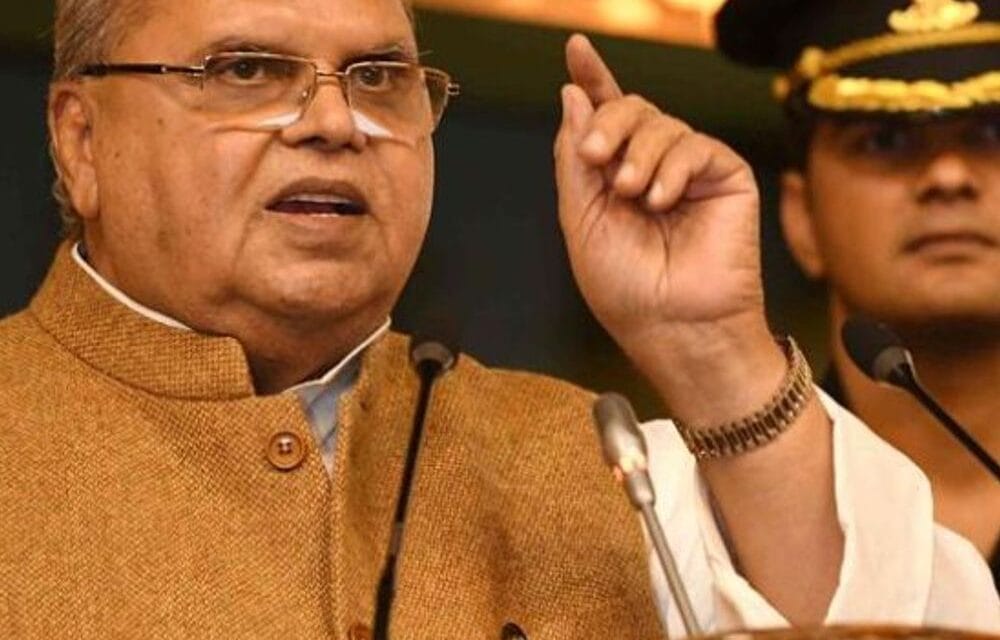 JK के पूर्व राज्यपाल मलिक के खिलाफ CBI की चार्जशीट:कीरू हाइड्रोपावर प्रोजेक्ट में 2200 करोड़ की गड़बड़ी क