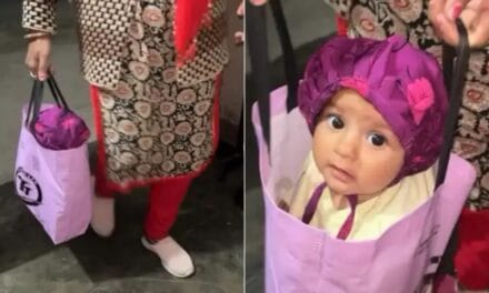 झोला लेकर मां ने घर में ली एंट्री, खोला तो दिखा ऐसा चांद सा चेहरा, देख अटक गया यूजर्स का दिल
