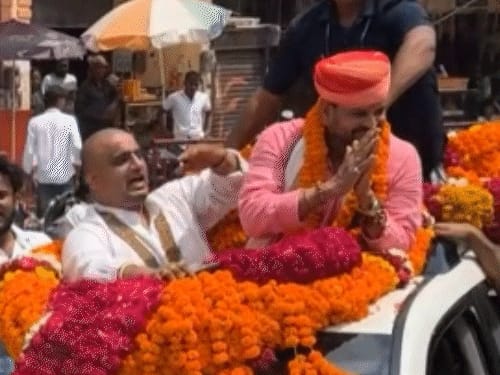 यौन शोषण में बरी बृजभूषण का अयोध्या में स्वागत:कहा
