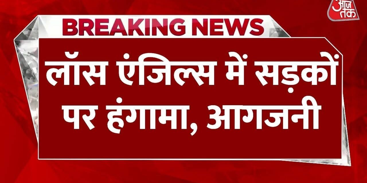 अमेरिका में इमिग्रेशन रेड के खिलाफ फूटा आक्रोश, जमकर आगजनी-पथराव, देखें बवाल