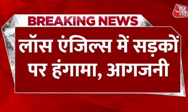 अमेरिका में इमिग्रेशन रेड के खिलाफ फूटा आक्रोश, जमकर आगजनी-पथराव, देखें बवाल