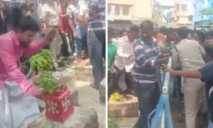 फल बिक्री की जगह तुलसी मंच लगाने पर बवाल, बंगाल में दो गुटों के बीच आगजनी-पत्थरबाजी