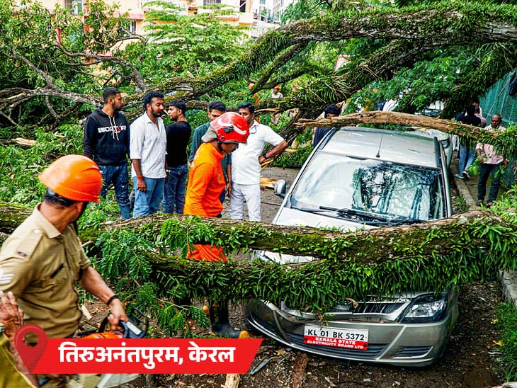 मध्य प्रदेश-गुजरात समेत 19 राज्यों में बारिश का ऑरेंज अलर्ट:ओडिशा के बालासोर में बाढ़ से 50 हजार लोग