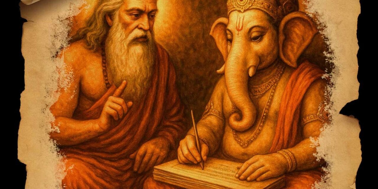 कैसे लिखी गई थी महाभारत की महागाथा? महर्षि व्यास ने मानी शर्त, तब लिखने को तैयार हुए श्रीगणेश
