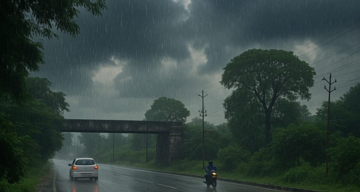 भारी बारिश के बीच इस शहर में स्कूल-कॉलेज बंद, मौसम विभाग ने जारी किया अलर्ट