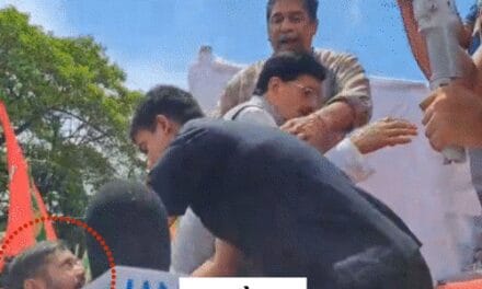 राहुल गांधी की गाड़ी से पप्पू यादव को धकेला, VIDEO:कन्हैया कुमार को धक्का देकर हटाया, सामने से निकल गए र