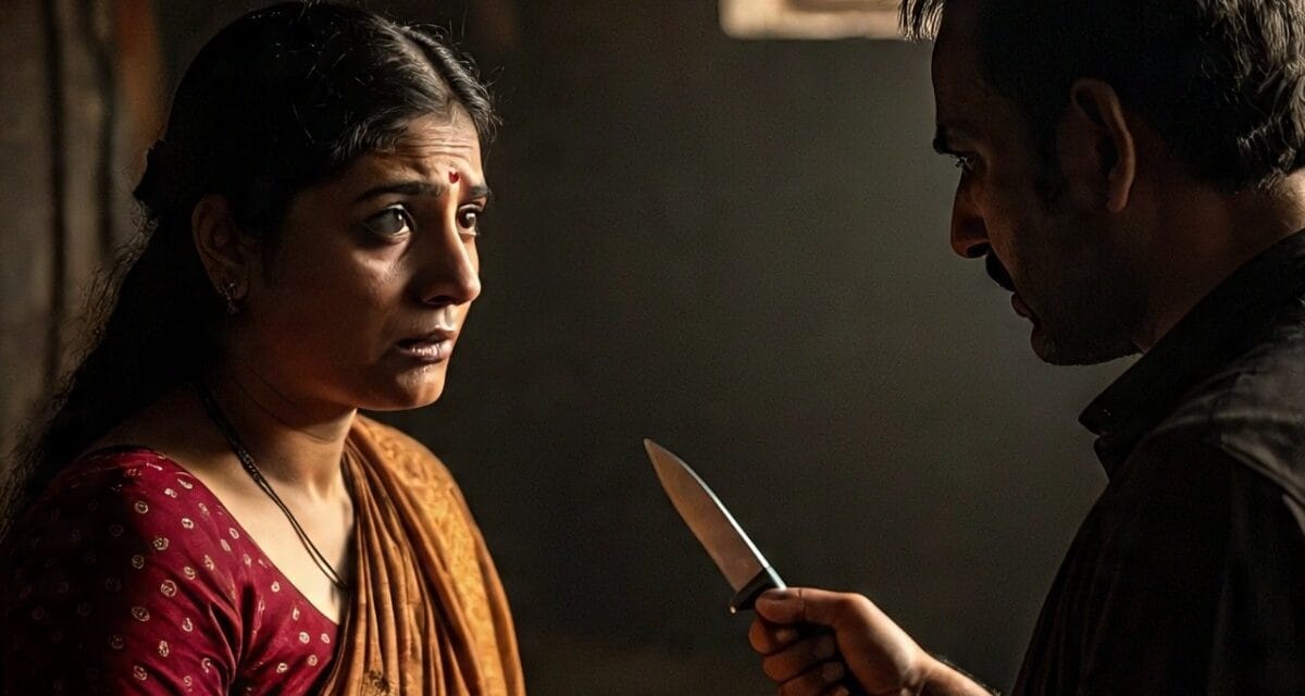 'पांडे जी, पांडे जी…' कहकर आवाज लगाई, जैसे ही बाहर आई अफसर की पत्नी, रेत दिया गला