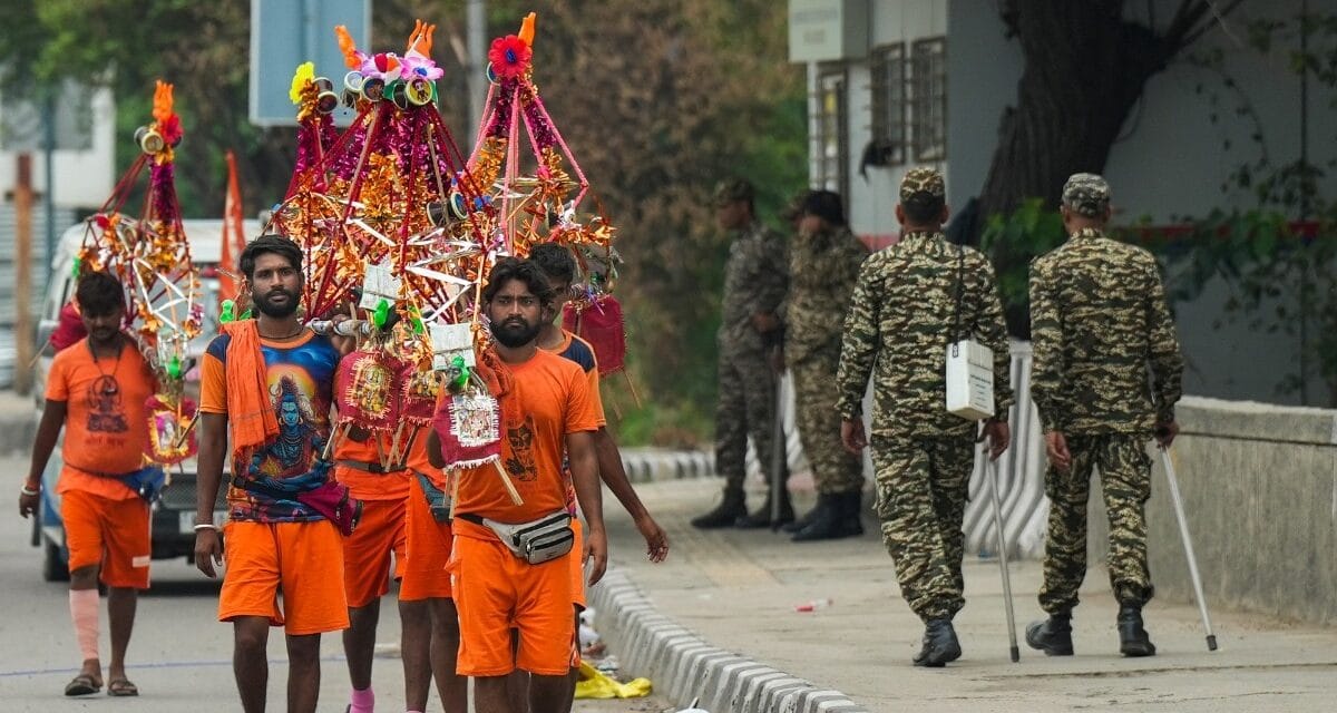 सावन का पहला सोमवार आज… UP, उत्तराखंड से लेकर दिल्ली तक कांवड़ियों के लिए सख्त सुरक्षा व्यवस्था