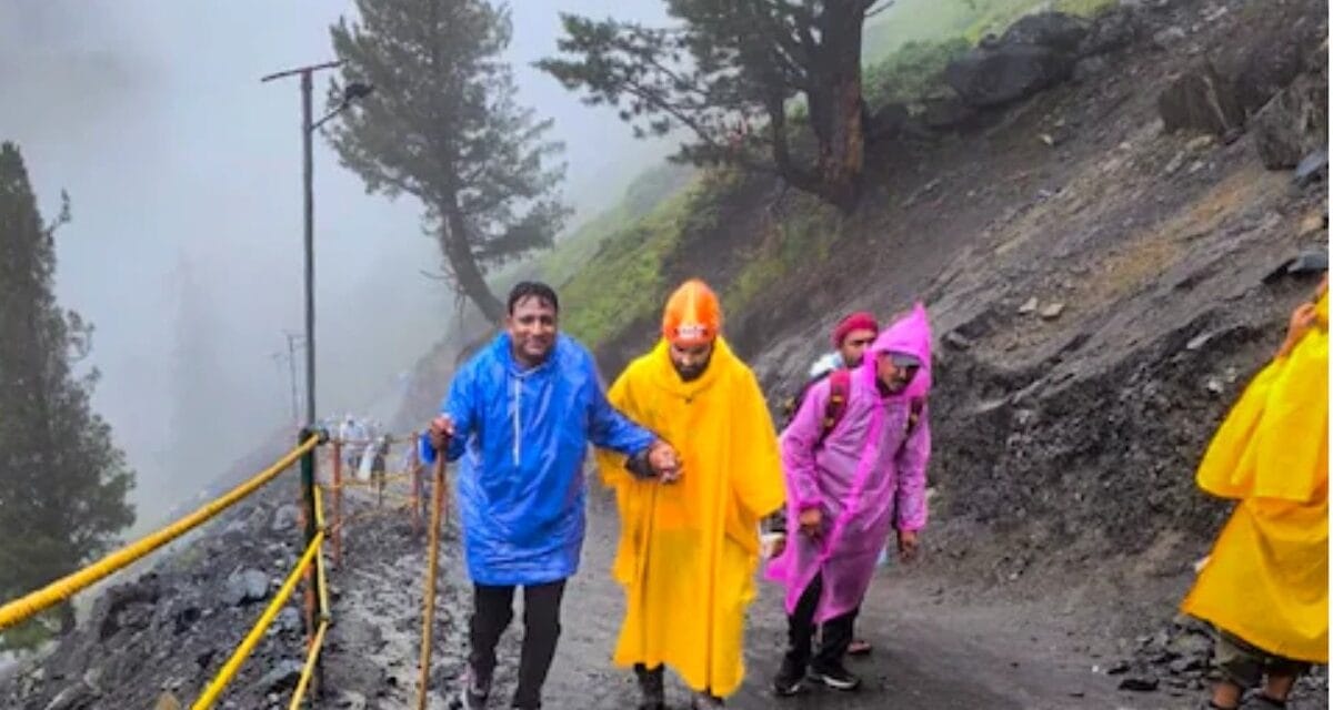 बालटाल ट्रैक पर मडस्लाइड… एक श्रद्धालु की मौत और 8 घायल, अमरनाथ यात्रा आज के लिए स्थगित