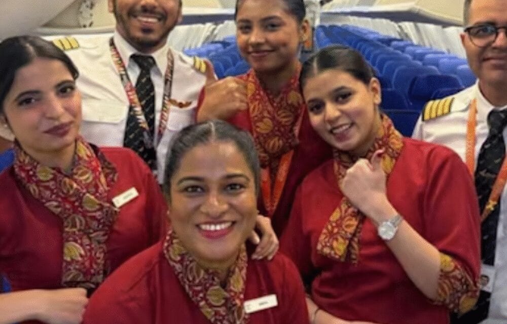 फ्लाइट में थाई महिला ने बच्चे को जन्म दिया:केबिन क्रू ने डिलीवरी करवाई; मस्कट से मुंबई आ रहा था एअर