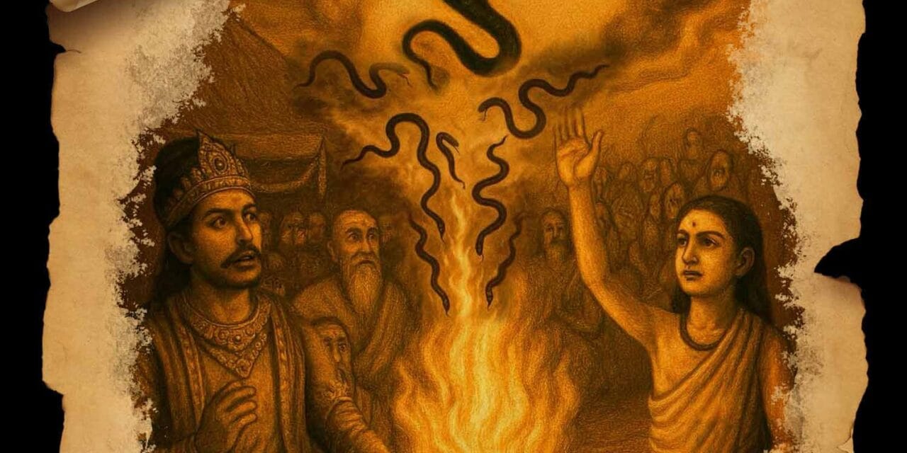 तक्षक नाग की प्राण रक्षा, सर्पों का बचाव… बाल मुनि ने राजा जनमेजय से कैसे रुकवाया नागयज्ञ