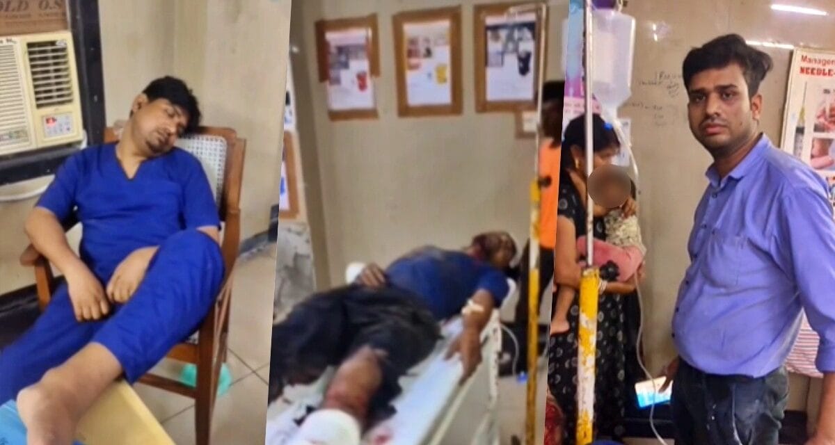 मेरठ में लापरवाही की हद पार! डॉक्टर  सोते रहे, घायल ने तड़प-तड़प कर तोड़ा दम