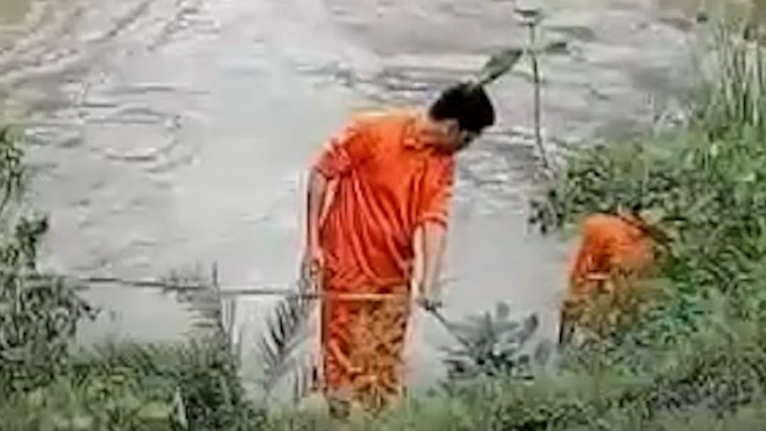 नाले में बही गर्भवती का 48 घंटे बाद मिला शव