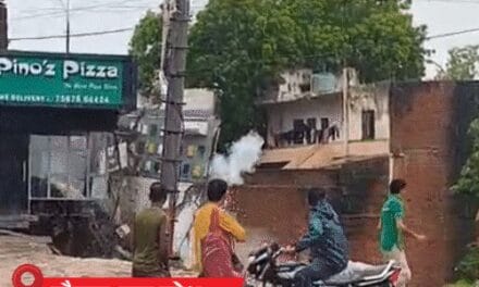 दिल्ली-NCR में बारिश का रेड अलर्ट, 100 फ्लाइट्स लेट:हिमाचल के कुल्लू में बादल फटा, पहाड़ गिरने ने चंडीग