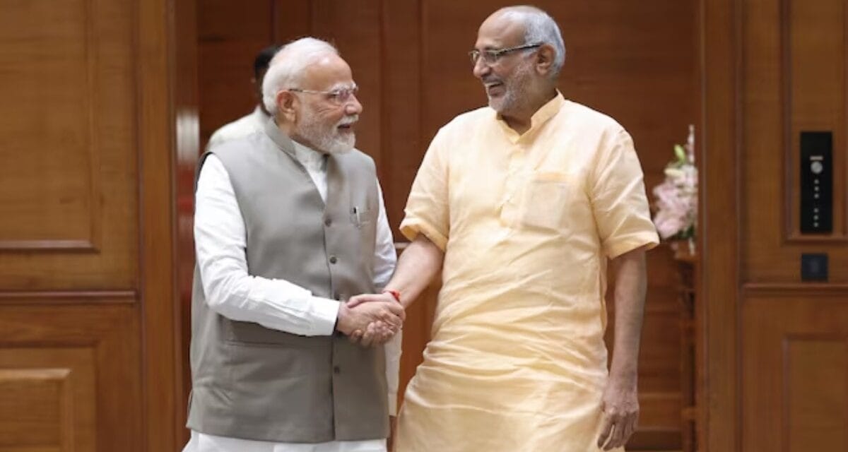 NDA के उपराष्ट्रपति उम्मीदवार सीपी राधाकृष्णन आज करेंगे नामांकन, पीएम मोदी बनेंगे प्रस्तावक