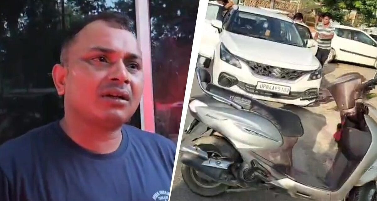 मैनपुरी में कार सवार युवकों ने फिल्मी स्टाइल में सिपाही को उठाया, पुलिस ने कराया सकुशल बरामद, Video