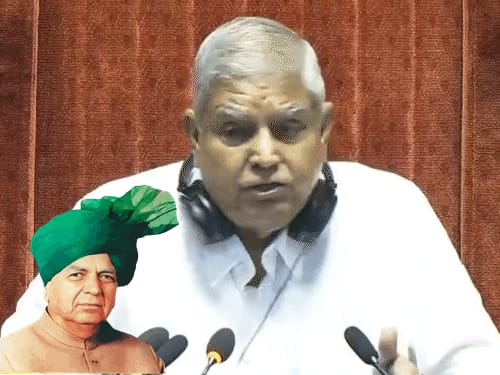 ताऊ देवीलाल का हाथ पकड़ राजनीति में आए धनखड़:चौटाला परिवार से बेहद करीबी संबंध; अब उनके ही बंगले में