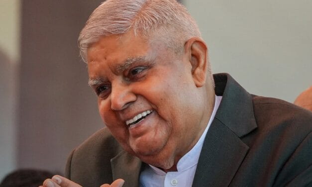 इस्तीफे के 53 दिन बाद पहली बार नजर आए Jagdeep Dhankhar