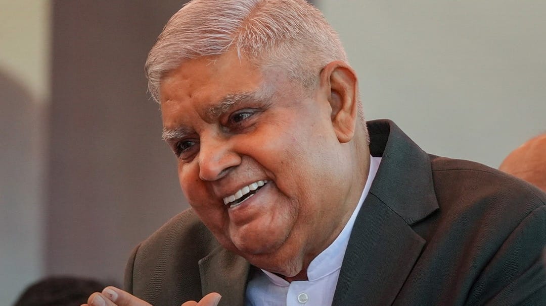 इस्तीफे के 53 दिन बाद पहली बार नजर आए Jagdeep Dhankhar