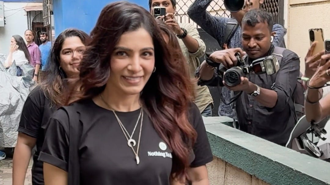 क्यूट स्माइल, कैजुअल लुक Samantha ने जीता फैंस का दिल