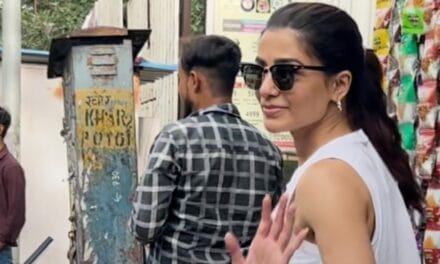 Mumbai में यूं स्पॉट हुईं Samantha