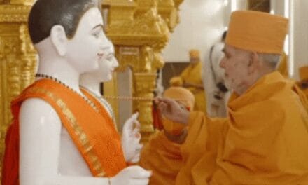 जोधपुर में देश के दूसरे बड़े अक्षरधाम-मंदिर की प्राण-प्रतिष्ठा हुई:500 कारीगरों ने 7 साल में बनाया; 45