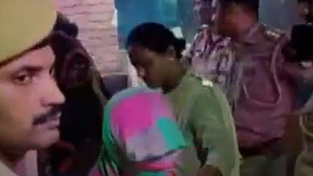 मुजफ्फरनगर में स्पा सेंटर पर छापेमारी