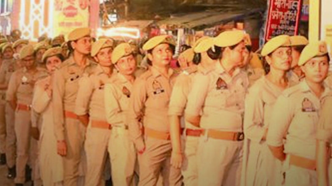 गोंडा में पुलिस ने चलाया 'मिशन शक्ति' अभियान