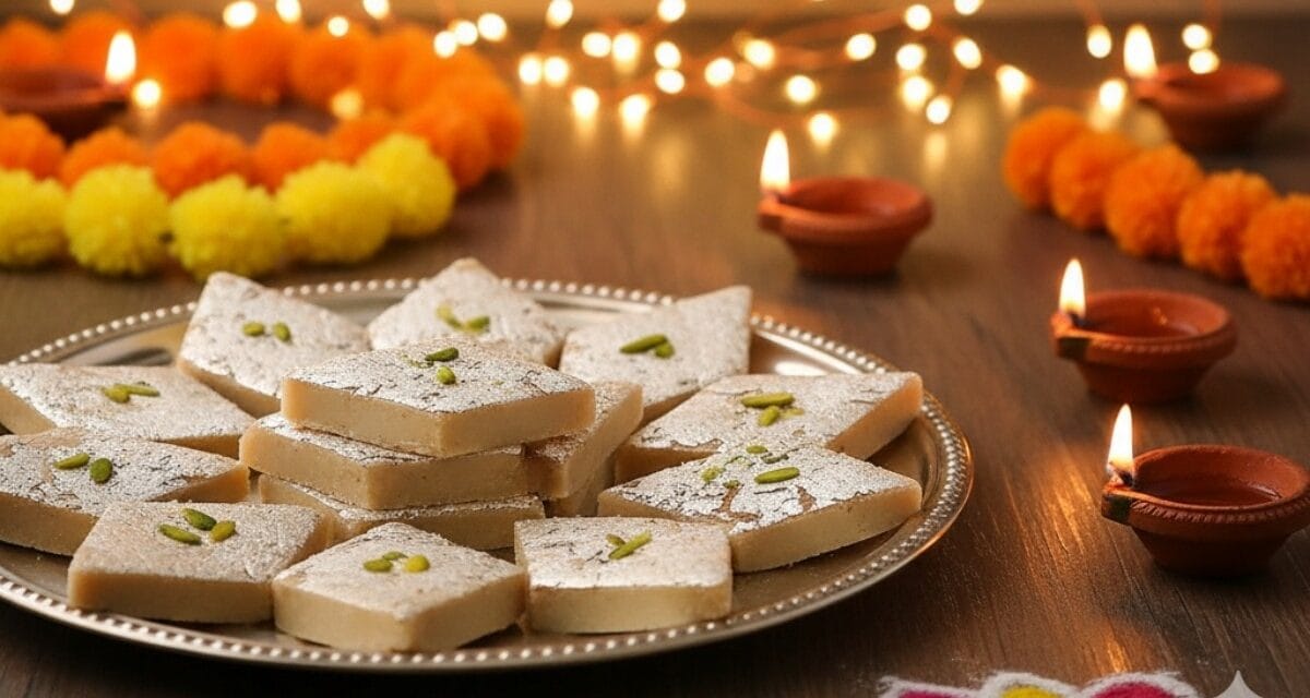 दिवाली पर बनाएं हेल्दी गुड़ काजू कतली, मिनटों में होगी तैयार!