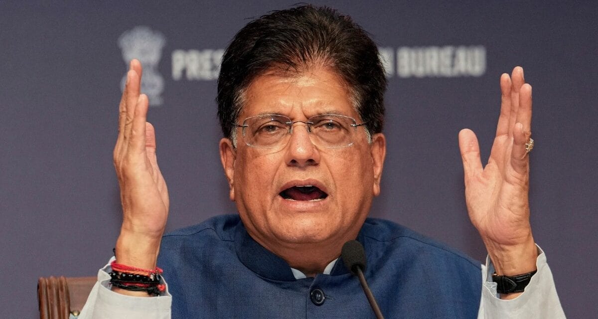 'यूरोप को छूट, तो भारत निशाने पर क्यों?', तेल के व्यापार पर बोले मंत्री पीयूष गोयल