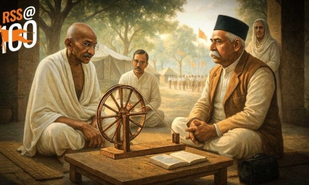 संघ के 100 साल: कांग्रेस के अधिवेशन और RSS के शिविर का कैसा रहा था गांधीजी का पहला अनुभव