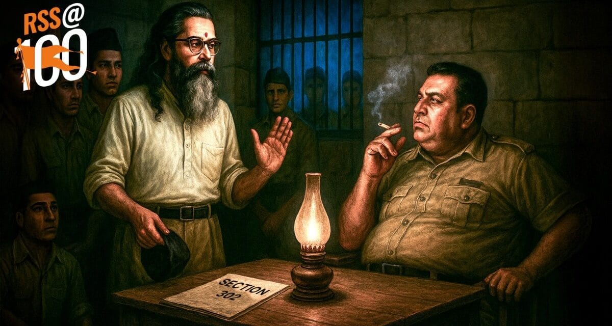 संघ के 100 साल: गांधी जी की हत्या, गोलवलकर की गिरफ्तारी और फिर डीआईजी से वो फिल्मी मुलाकात!