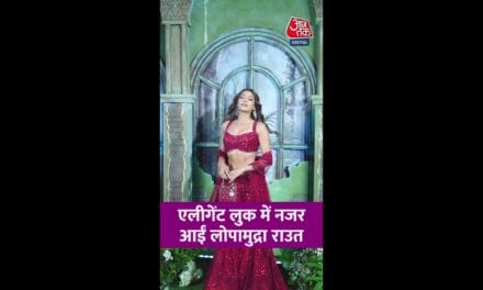 एलीगेंट लुक में नजर आईं लोपामुद्रा राउत