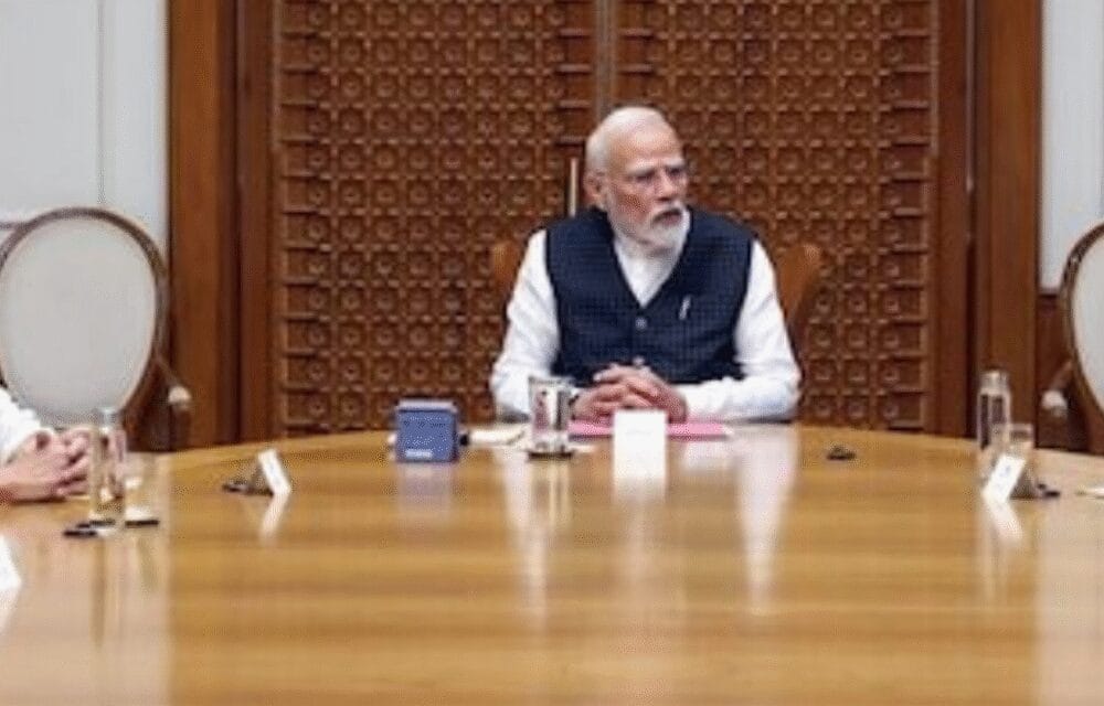 मोदी ने सुरक्षा मामलों की कैबिनेट कमेटी की बैठक ली:अमित शाह, NSA डोभाल और राजनाथ भी मौजूद रहे, ऑपरेशन