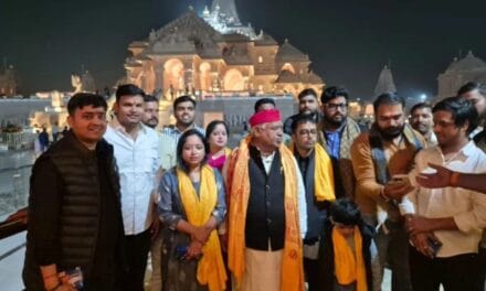 सपा सांसद अवधेश प्रसाद ने किए रामलला के दर्शन… बोले