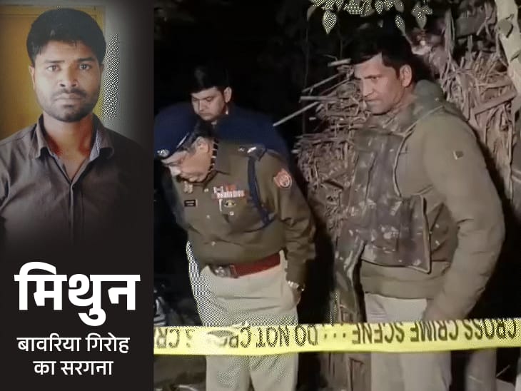 महिला की चेन लूटने वाला एनकाउंटर में ढेर:शामली में 7 घंटे में एक्शन; पुलिस ने घेरा तो कार्बाइन से की फायरिंग