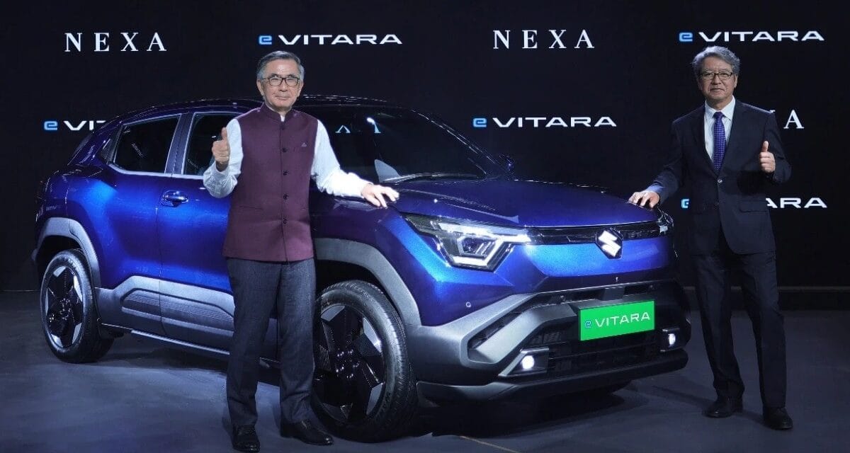 5 स्टार सेफ्टी, हर 5 किमी पर चार्जर और 543KM रेंज! Maruti e Vitara की धमाकेदार एंट्री