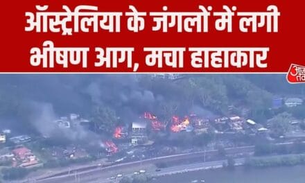 ऑस्ट्रेलिया के जंगलों में भड़की आग घरों तक पहुंची, हजारों बेघर, देखें हालात