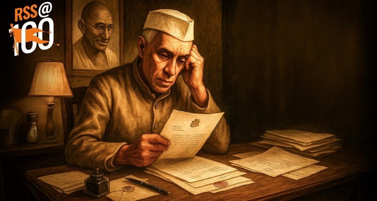संघ के 100 साल: नेहरू की वो चिट्ठियां जिनमें झलकता है पूर्व प्रधानमंत्री का RSS को लेकर नजरिया