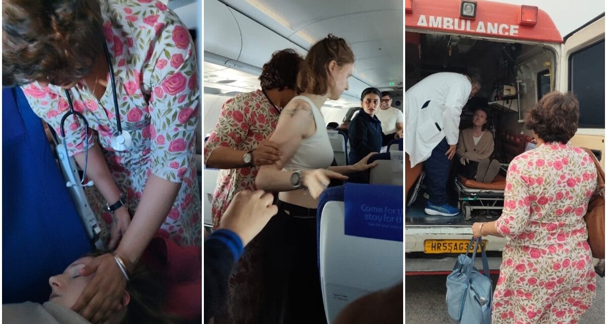 आसमान में प्लेन और अमेरिकन महिला की घुटनी लगीं सांसें… 'देवदूत' बनकर कांग्रेस नेता ने यूं बचाई जान