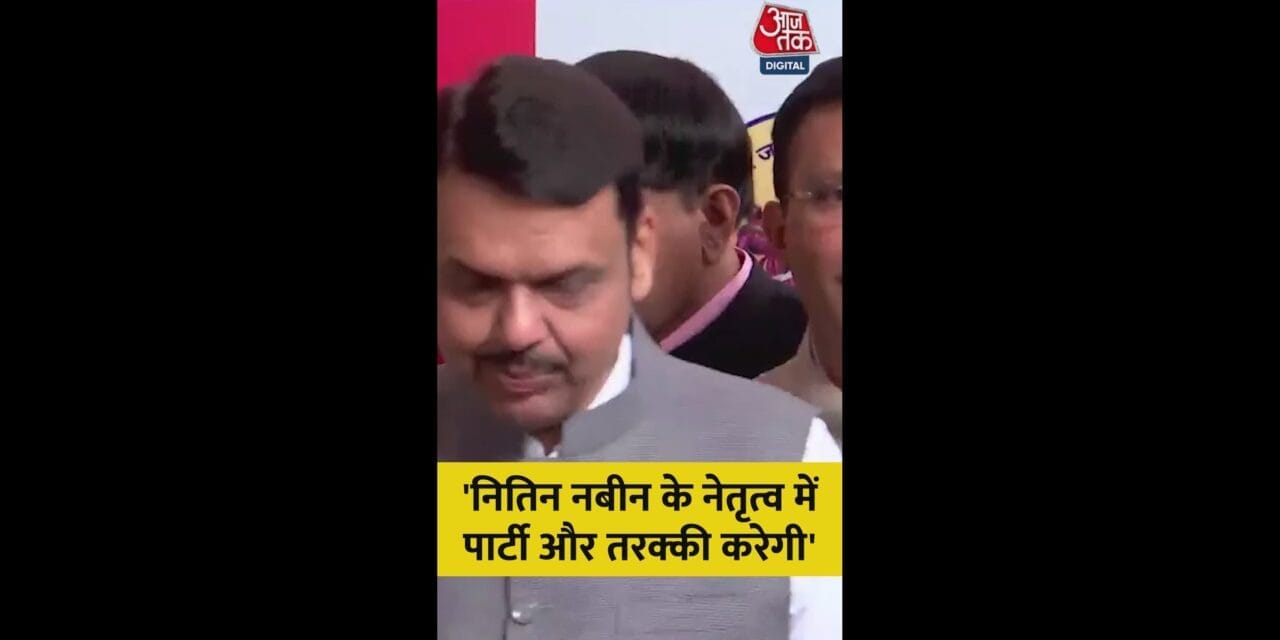 नितिन नबीन पर क्या बोले देवेंद्र फडणवीस?