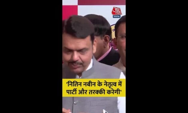 नितिन नबीन पर क्या बोले देवेंद्र फडणवीस?