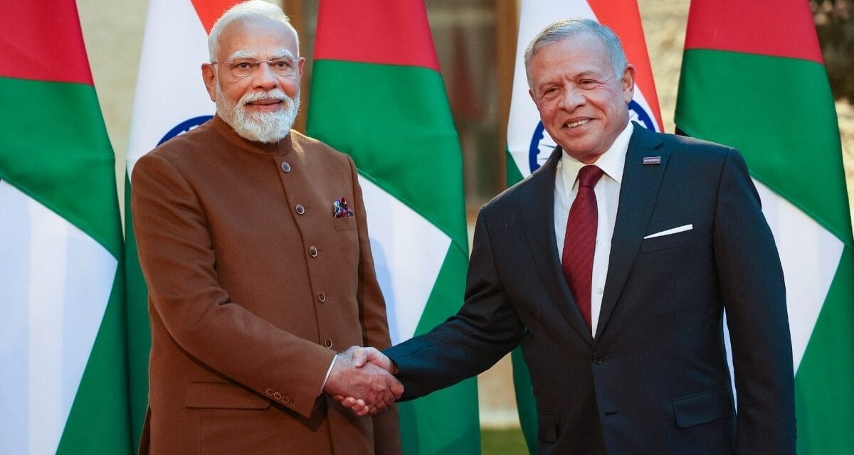 जॉर्डन में पीएम मोदी बोले