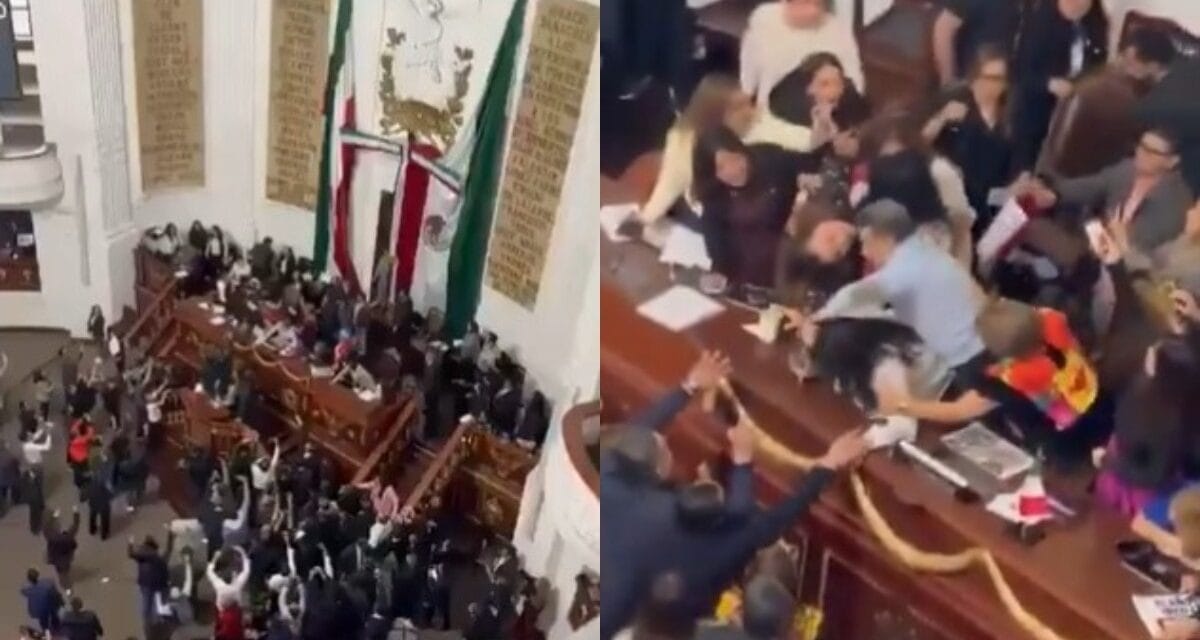 इस देश की संसद में जबरदस्त हंगामा, महिला विधायकों ने खींचे एक-दूसरे के बाल, Video