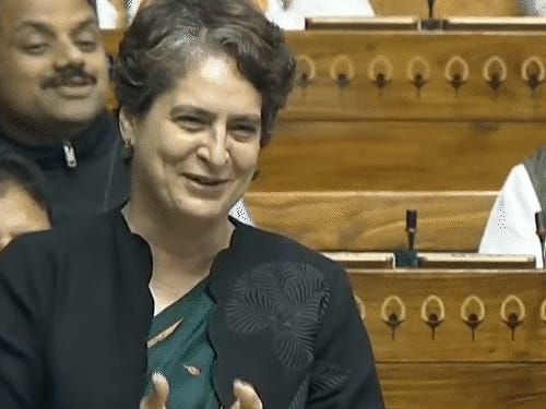 गडकरी ने प्रियंका को स्पेशल डिश खिलाई:कहा