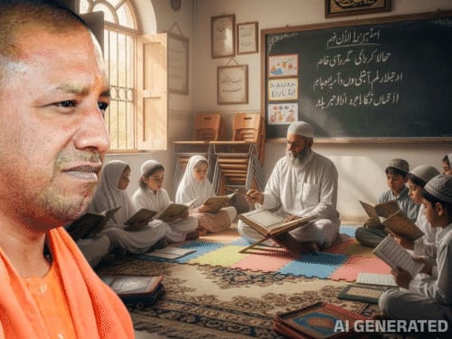 यूपी में मदरसा टीचर को बचाने वाला विधेयक रद्द:जुर्म किया तो पुलिस सीधे उठा लेगी, अखिलेश ने लागू किया था