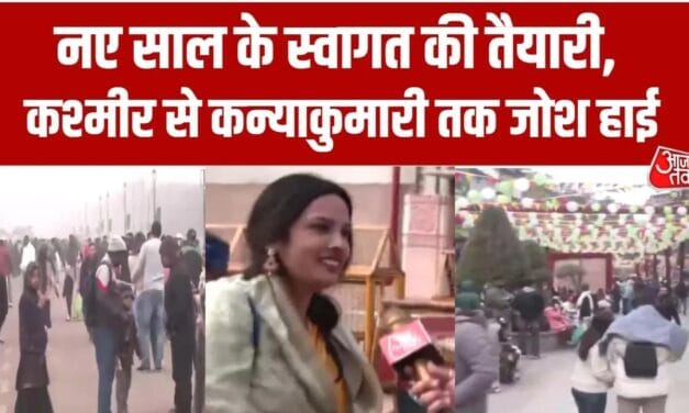 नए साल की उल्टी गिनती, देखिए शहर-शहर हो रहे जश्न की तस्वीरें